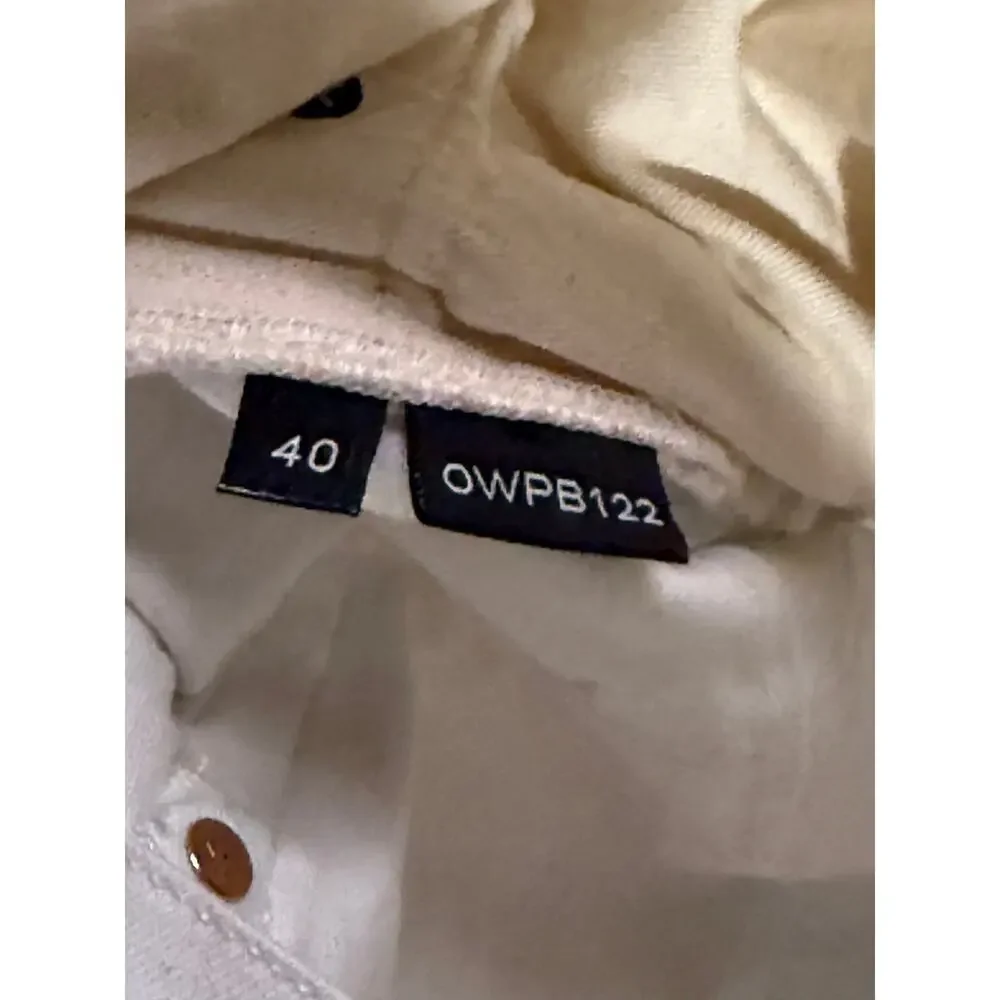 Purple P001 Optic White Paint Blowout Jeans Size 34/32 NWOT‎ size 40